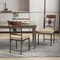 Costway Set of 2/4 Dining Room Chairs Armless Kitchen Chairs Set with Seat Cushion